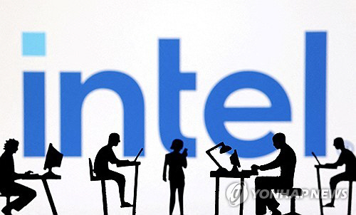 인텔 로고. 로이터 연합뉴스